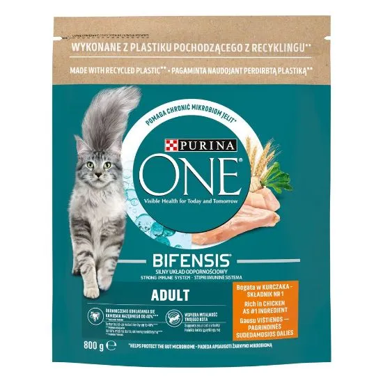 One kuiv kassitoit Adult kana 800g