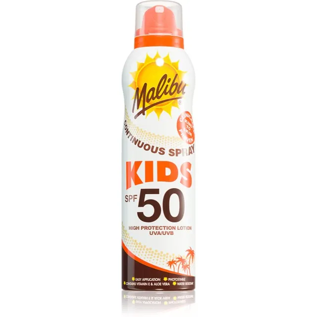 Malibu Continuous Spray Päikesekaitsekreem SPF 50 175 ml