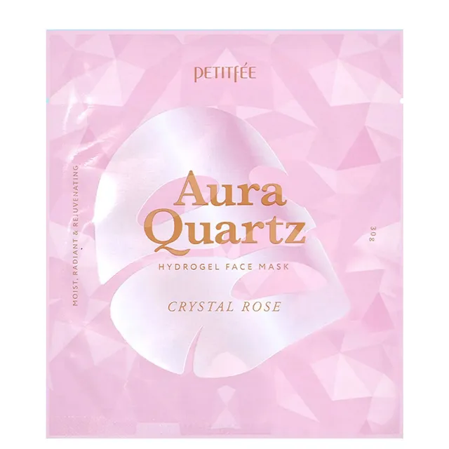 PETITFEE Aura Quartz Hydrogel Sheet Mask Crystal Rose 30g