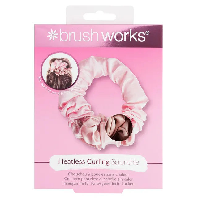 BRUSHWORKS Heatless Curling Scrunchie