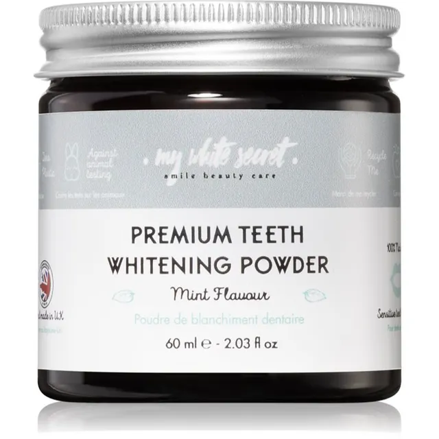 My White Secret Whitening Powder Valgendav hambapulber tundlikele hammastele 60 ml