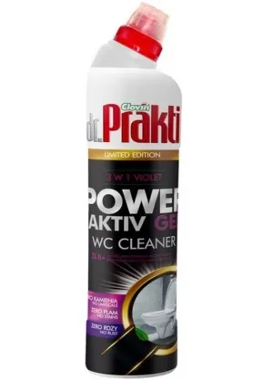 Dr.Prakti WC-Puhastusgeel Violet Sleeve 750ml