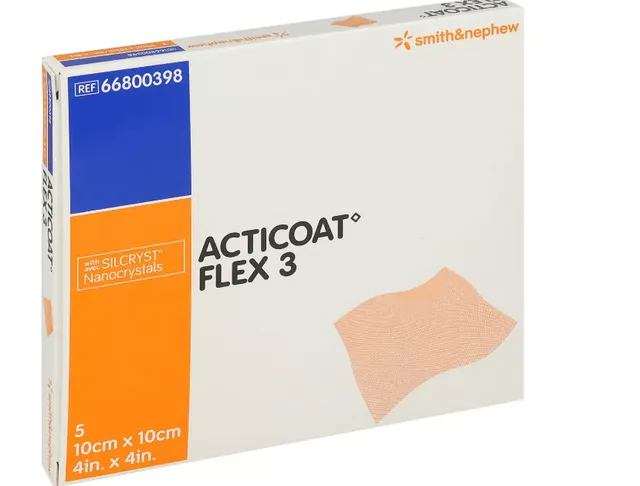ACTICOAT FLEX 3 HAAVASIDE 10X10CM N5