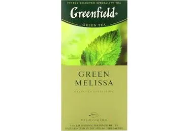Roheline tee GREENFIELD Melissa 25x1.5g