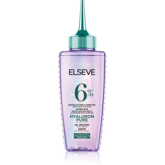 L’Oréal Paris Elseve Hyaluron Pure Süvapuhastav peanahaseerum 102 ml