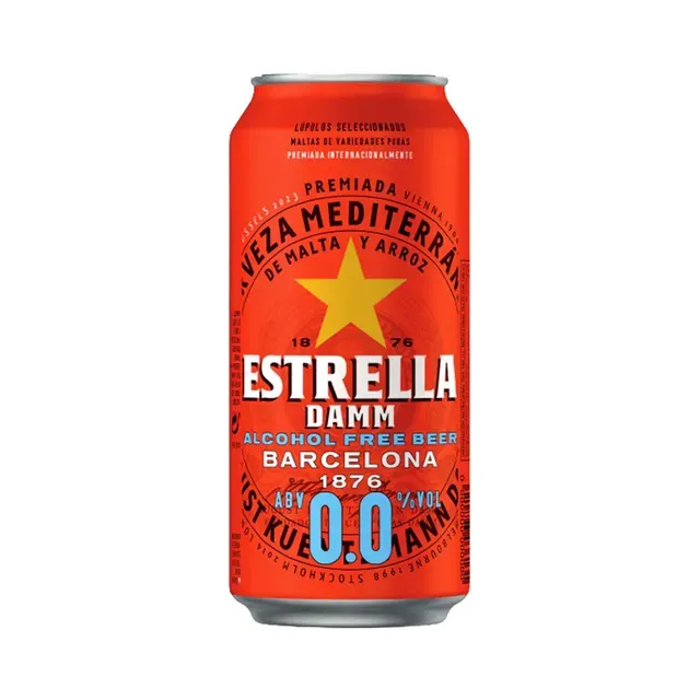 Alkoholivaba õlu Damm, ESTRELLA, 500 ml