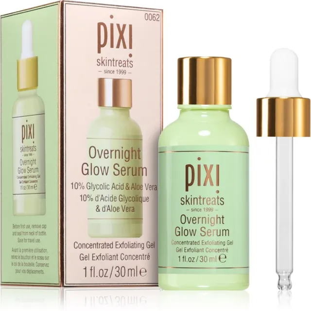 Pixi Overnight Glow Serum Ööseerum glükoolhappega 30 ml