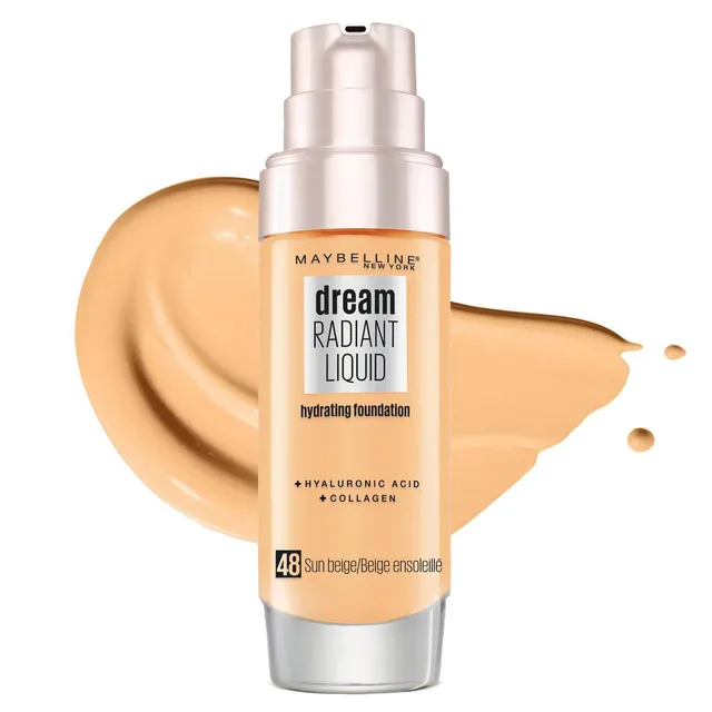 MAYBELLINE Dream Radiant Liquid Hydrating Foundation No.48 Sun Beige 30ml