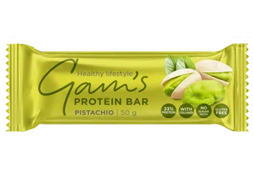 Proteiinibatoon pistaatsiamaits.Gam's50g