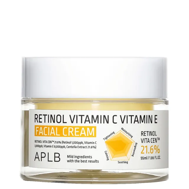 APLB Retinol Vitamin C & E Facial Cream 55ml