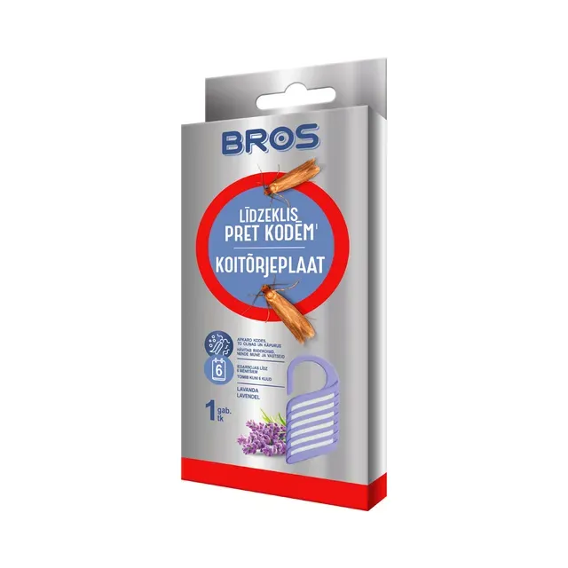 Koitõrjeplaat Lavendel riputatav, BROS, 1 tk
