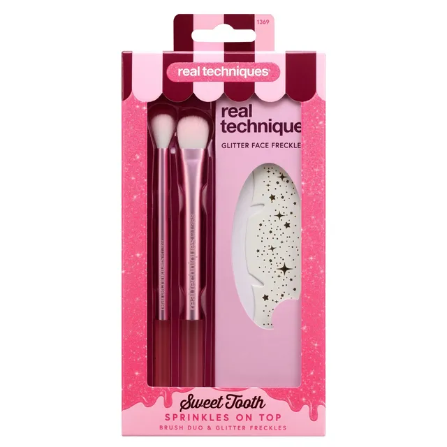 REAL TECHNIQUES Sweet Tooth Sprinkles On Top Eye Duo Gift Set