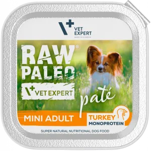 Raw Paleo kons.koera 150g kalkunipasteet