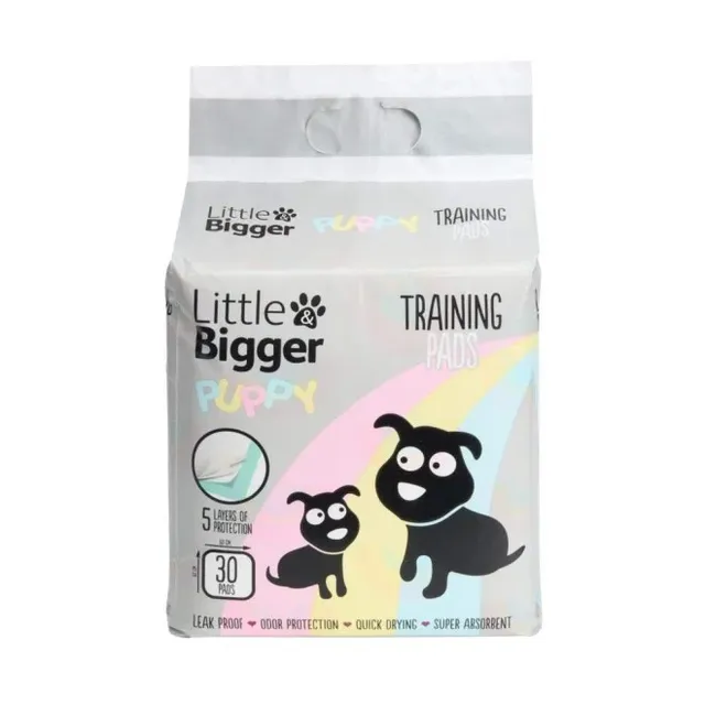 Little & Bigger Puppy Basics kutsika treeninglinad 30 tk 60x60 cm