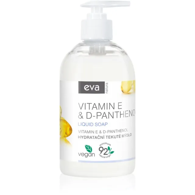 Eva Natura Vitamin E & D-Panthenol Käteseep 500 ml
