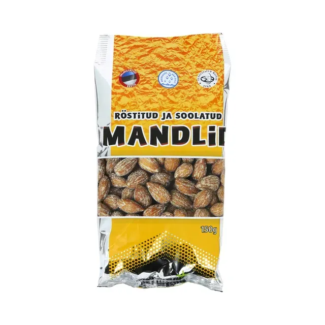 Mandel röstitud, soolatud, GERMUND, 150 g