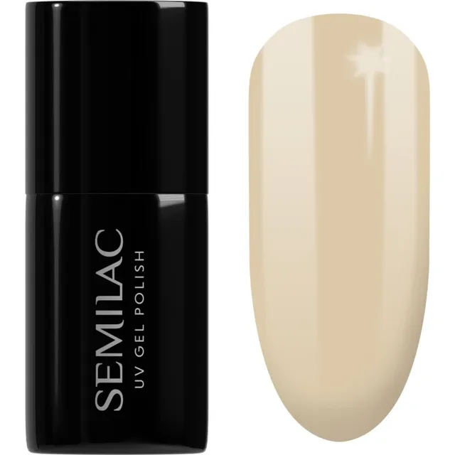Semilac UV Hybrid WellBeing Geelküünelakk UV / LED lambiga kasutamiseks varjund 651 Zen 7 ml