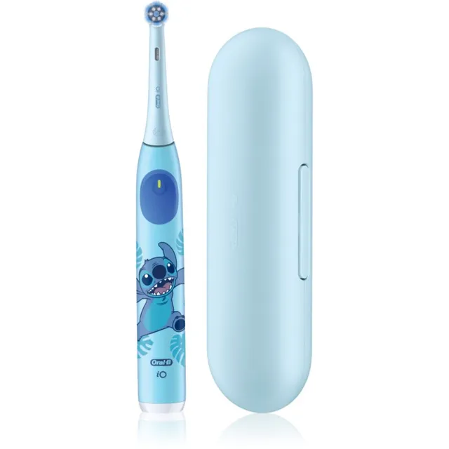 Oral-B iO Kids Disney Stitch Elektrihambahari lastele reisikarbiga 6 y+ 1 tk