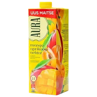 Mango-aprikoosi nektar, AURA, 1 L