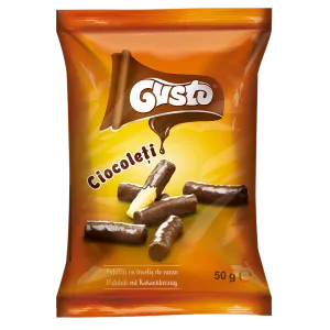 Gusto Maisisnäkid 50g kakaoga