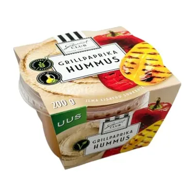Grillpaprika hummus, GOURMET CLUB, 200 g