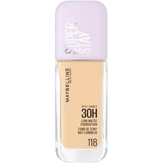 Maybelline Superstay Lumimatte jumestuskreem 118