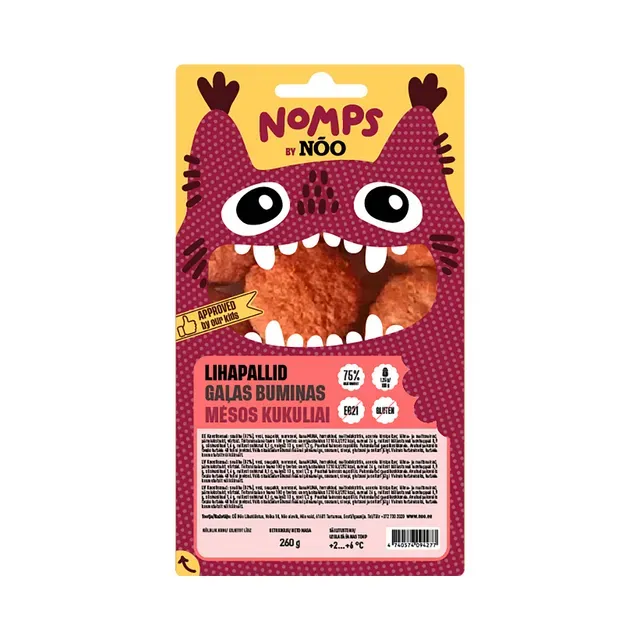 Nõo Nomps Lihapallid 260g