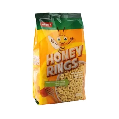 Teraviljarõngad meega Rimi Honey rings 250g
