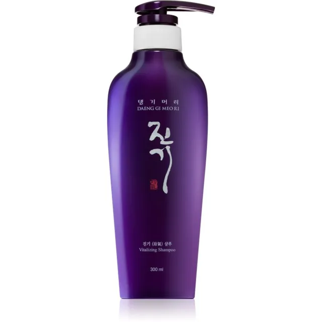 DAENG GI MEO RI Jin Gi Vitalizing Shampoo Tugevdav ja elavdav šampoon kuivadele ja habrastele juustele 300 ml