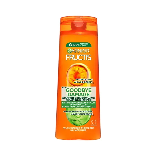 Šampoon Fructis Good Bye Damage, GARNIER, 250 ml