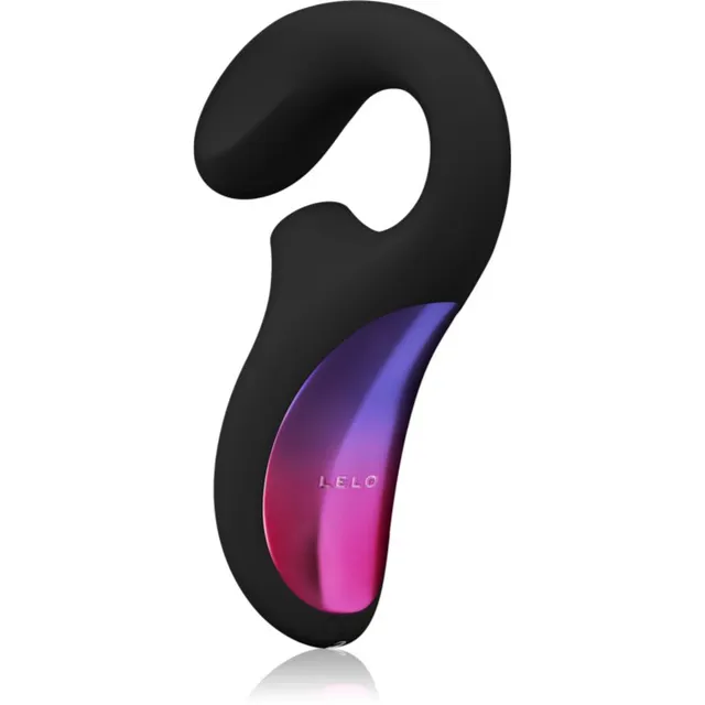 Lelo Enigma kliitori stimulaatoriga vibraator Black 17 cm