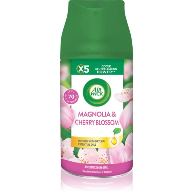 Air Wick Freshmatic Magnolia & Cherry Blossom õhuvärskendaja täitepakend 250 ml