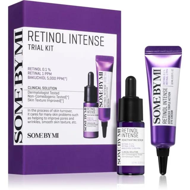 Some By Mi Retinol Intense Trial Kit Reisikomplekt kirgastava ja siluva efektiga