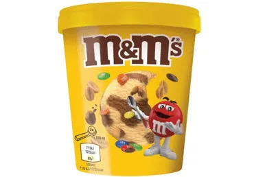Jäätis M&M's maapähkli, 306g