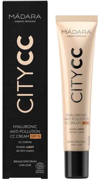 Saastevastane kreem CITY CC SPF15, hele