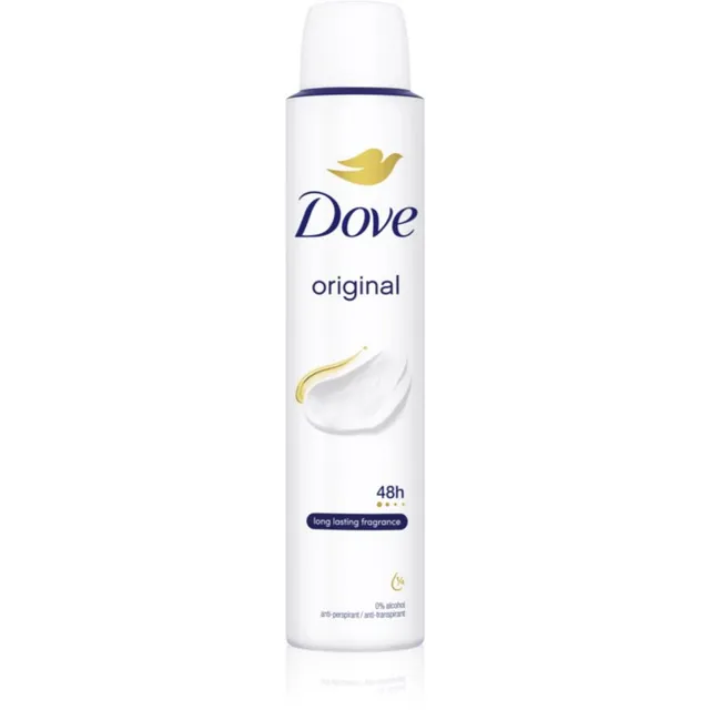 Dove Original Antiperspirant pihusti 200 ml