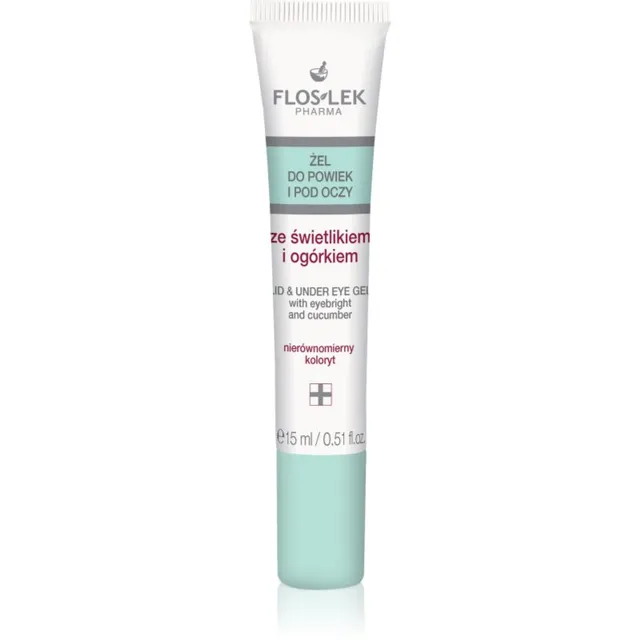 FlosLek Pharma Eye Care Kirgastav silmageel tumedate rõngaste raviks 15 ml