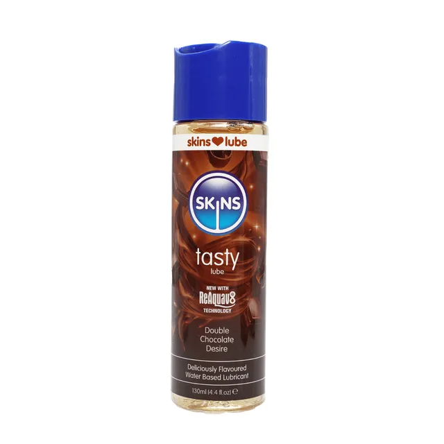 Skins Double Chocolate Water Based Lubricant 4.4 fl oz