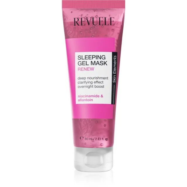 Revuele Sleeping Gel Mask Renew Nahka taastav öömask kortsudevastase toimega 80 ml