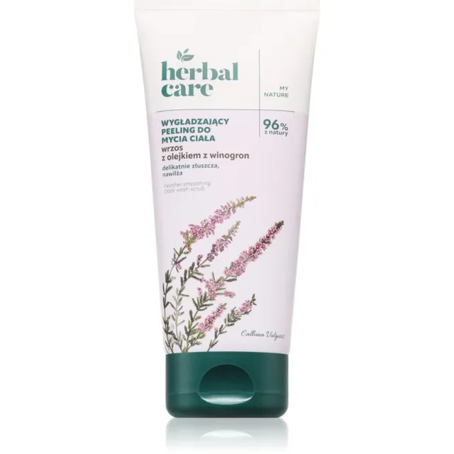 Farmona Herbal Care Heather Smoothing Body Wash-Scrub Pehmendav dušigeel kõigile nahatüüpidele 200 ml