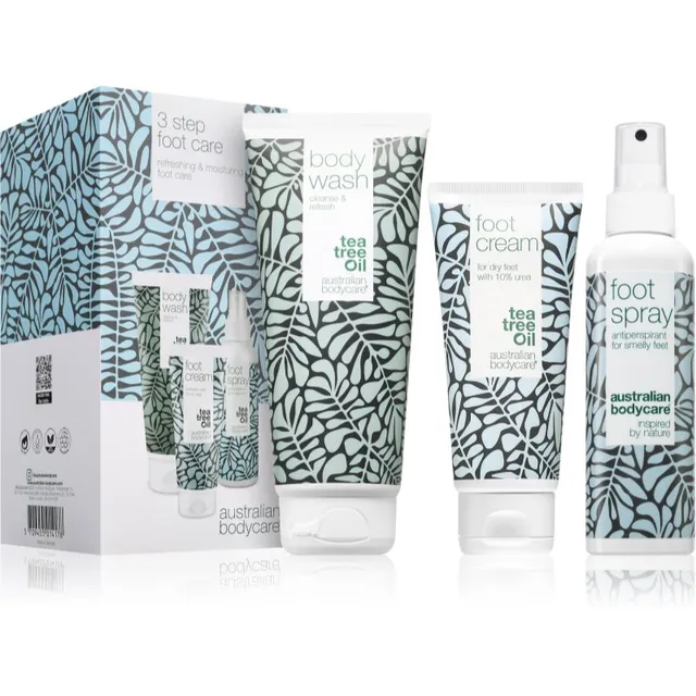 Australian Bodycare 3 Steps Foot Care Kinkekomplekt jalgadele
