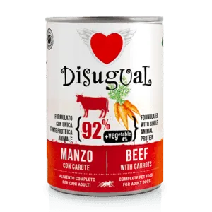 Disugual Vegetables veise ja porgandiga koerakonserv 400g