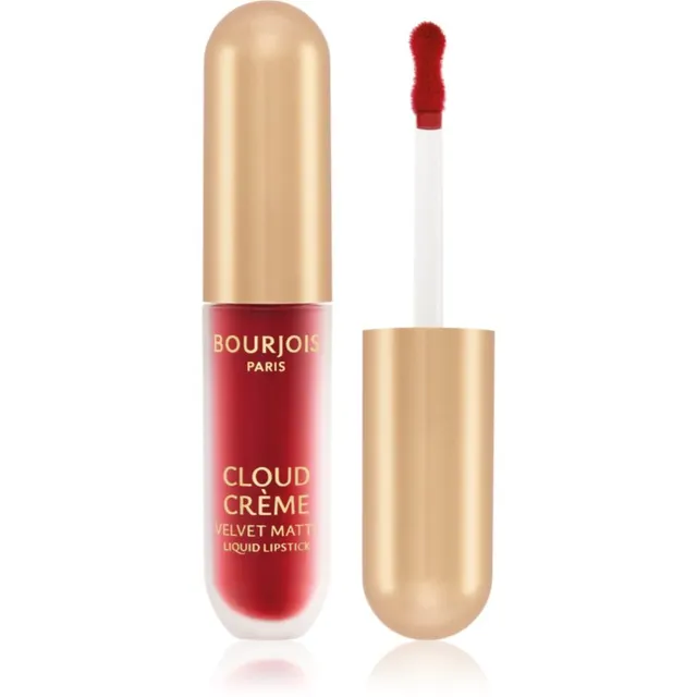 Bourjois Cloud Crème Velvet Matte Ülimatt vedel huulevärv varjund 08 Chérie Cherry 3.1 ml