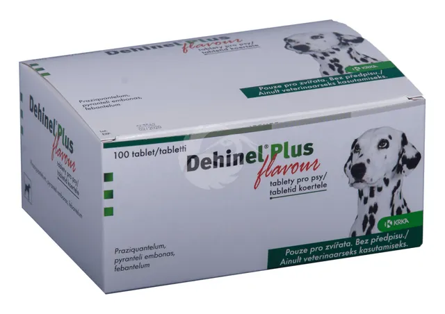 DEHINEL PLUS FLAVOUR TBL 50MG+150MG+144MG N100