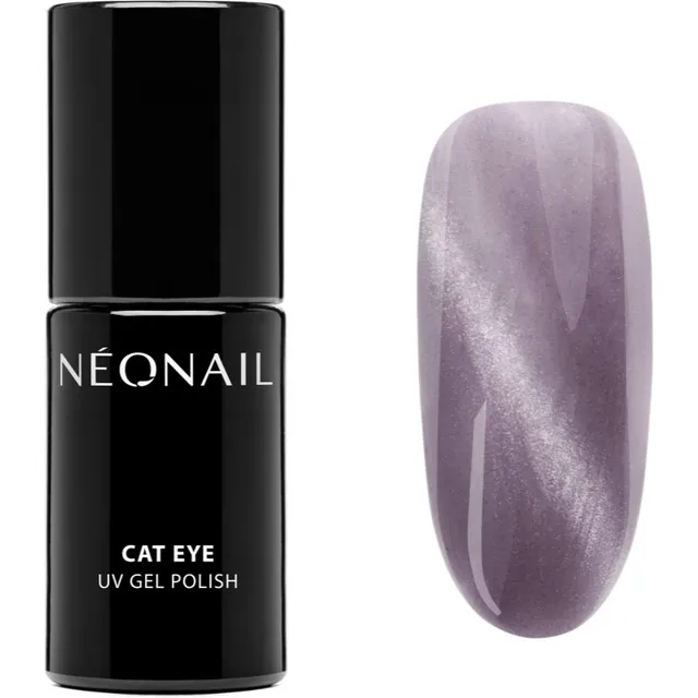 NEONAIL Rhythm Of Spring Geelküünelakk UV / LED lambiga kasutamiseks varjund Lavender Rise (Cat Eye) 7.2 ml