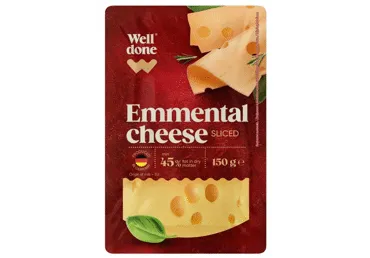 Juust Emmental WELL DONE 45% viil., 150g