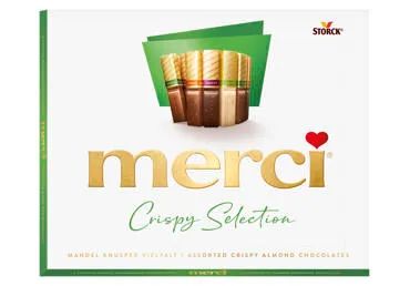 Šok.assortii mandliga Merci STORCK 250g