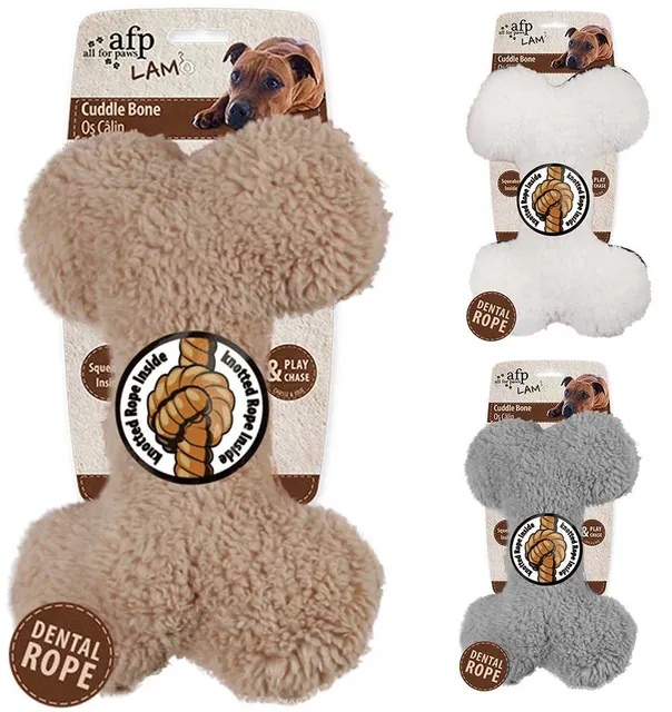 Mänguasi koerale Cuddle Plush Bone (AFP - Lamb)