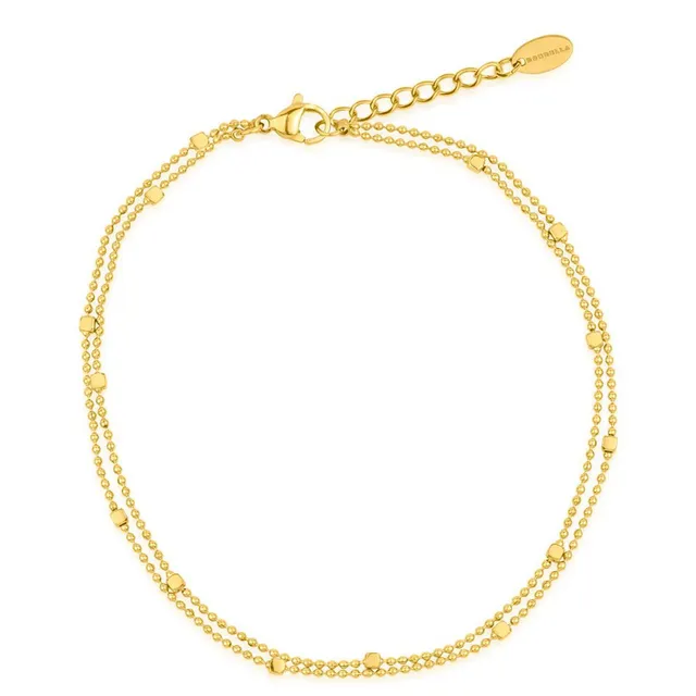 DONDELLA Fléora Gold Anklet 23+3cm