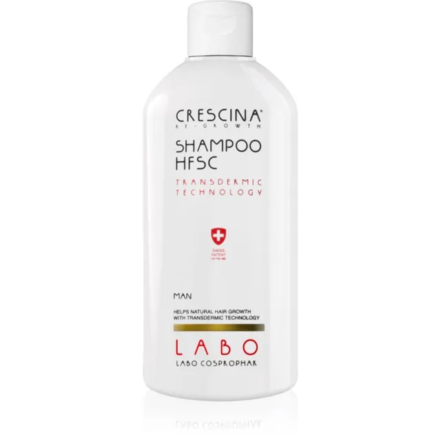 Crescina Transdermic Šampoon juuste väljalangemise vastu meestele 200 ml